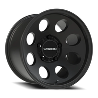 Vision 56 16x10 -25 5x139.7mm 110mm Satin Black