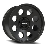Vision 56 17x9 -12 5x127mm 78.1mm Satin Black