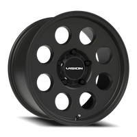 Vision 56 18x9 -12 5x139.7mm 108mm Satin Black