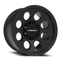 Vision 56 15x8 -19 6x139.7mm 110mm Satin Black
