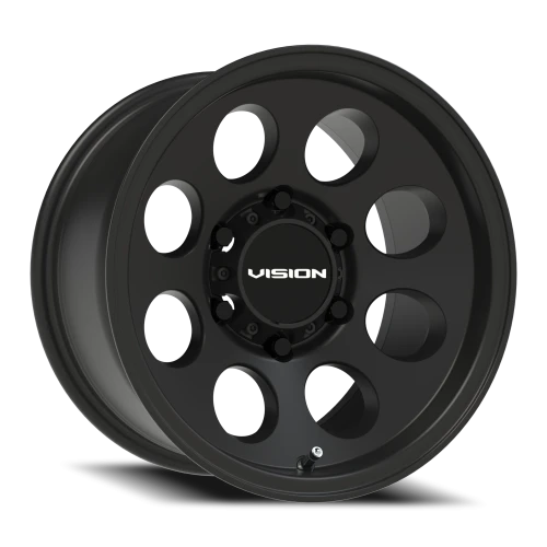 Vision 56 15x8 -19 6x139.7mm 110mm Satin Black