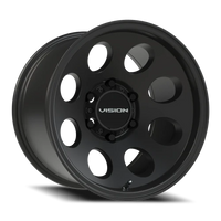Vision 56 16x10 -25 6x139.7mm 110mm Satin Black