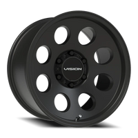 Vision 56 17x9 -12 6x139.7mm 106.2mm Satin Black