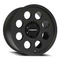 Vision 56 18x9 +12 6x139.7mm 106.2mm Satin Black