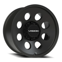 Vision 56 20x10 -25 8x180mm 124.2mm Satin Black