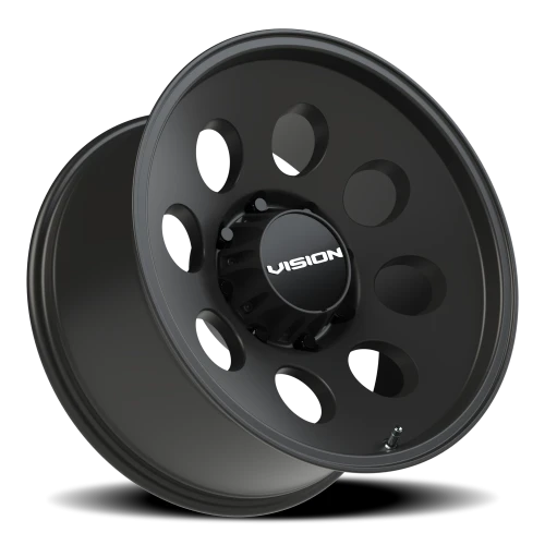 Vision 56 20x10 -25 8x180mm 124.2mm Satin Black