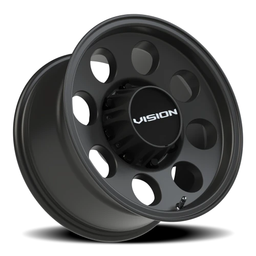 Vision 56 16x8 +0 8x165.1mm 125.2mm Satin Black