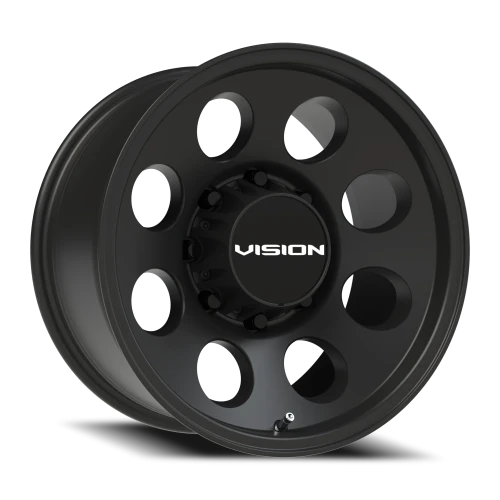 Vision 56 17x9 -12 8x165.1mm 125.2mm Satin Black