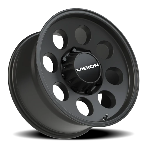 Vision 56 18x9 +12 8x180mm 124.2mm Satin Black
