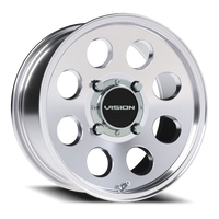 Vision 56 15x7 +13 4x136mm 110.1mm Polished