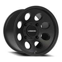 Vision 56 15x10 -10 4x136mm 110.1mm Satin Black