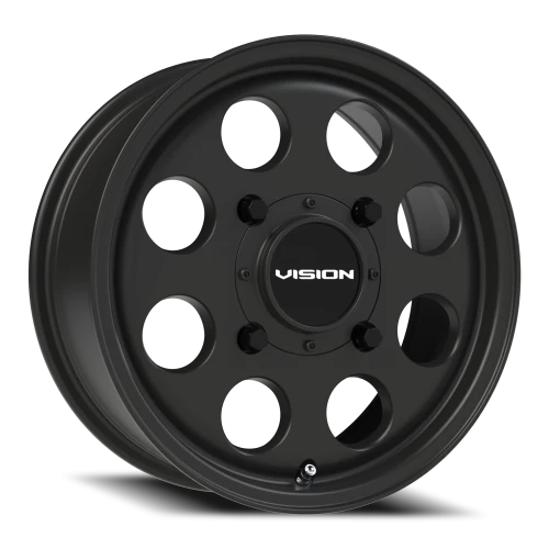 Vision 56 15x6 +38 4x136mm 110.1mm Satin Black