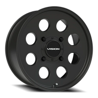 Vision 56 17x7 +13 4x156mm 131.1mm Satin Black