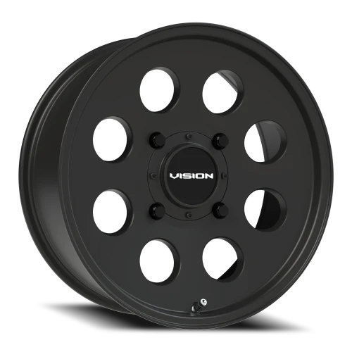 Vision 56 17x7 +13 4x156mm 131.1mm Satin Black