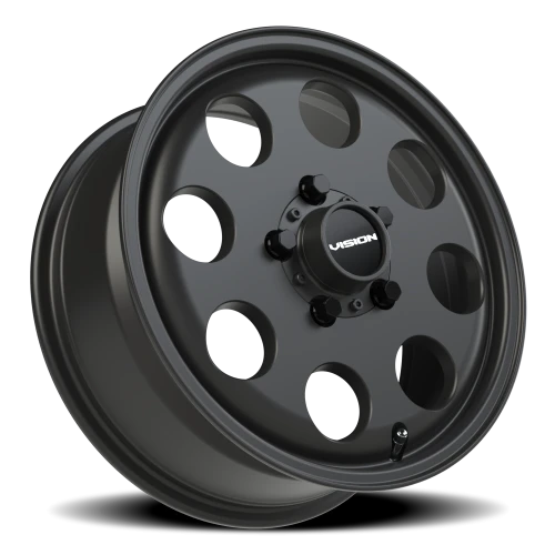 Vision 56 15x6 +50 5x114.3mm 131.1mm Satin Black