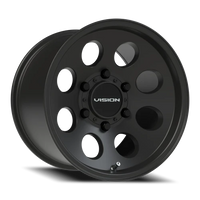 Vision 56 15x10 +15 6x139.7mm 110mm Satin Black