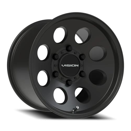 Vision 56 15x10 +15 6x139.7mm 110mm Satin Black