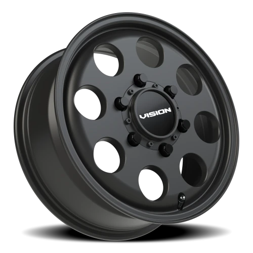 Vision 56 15x6 +50 6x139.7mm 110mm Satin Black
