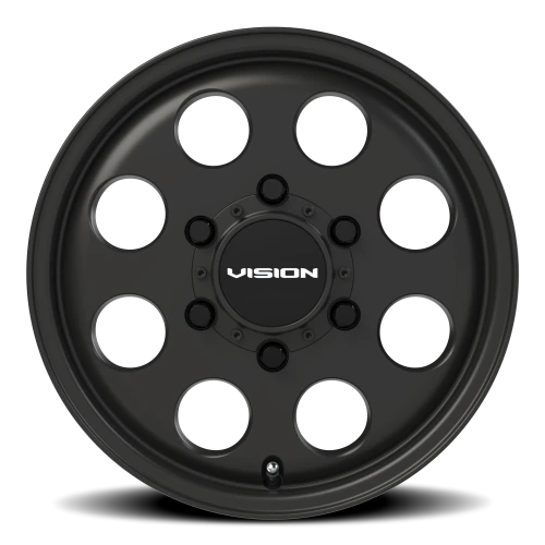 Vision 56 15x6 +50 6x139.7mm 110mm Satin Black