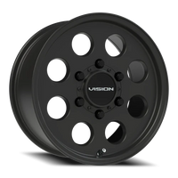 Vision 56 15x7 +38 6x139.7mm 110mm Satin Black
