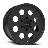 Vision 56 17x7 +38 6x139.7mm 110mm Satin Black
