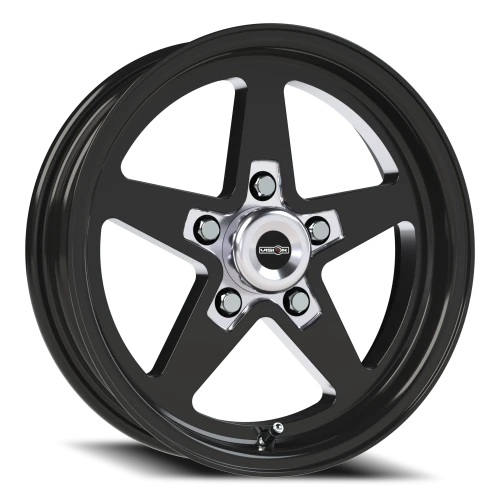 Vision 571 15x4 -19 5x114.3mm 83.1mm Gloss Black Milled Center