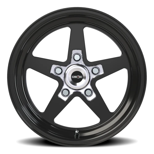 Vision 571 15x7 +0 5x120.65mm 83.1mm Gloss Black Milled Center