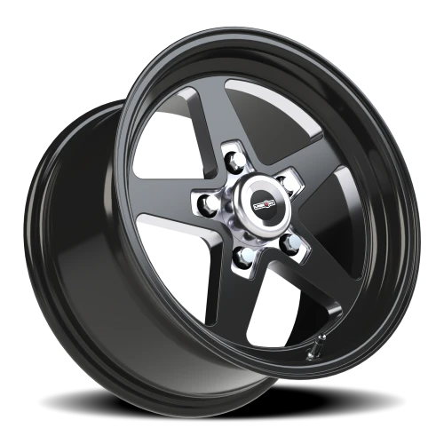Vision 571 15x8 +27 5x120.65mm 83.1mm Gloss Black Milled Center