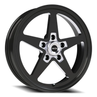 Vision 571 17x4.5 -24 5x120mm 83.1mm Gloss Black Milled Center