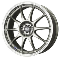 Enkei J10 16x7 4x100/108 42mm Offset 72.62mm Bore Dia Silver w/ Machined Lip Wheel-Wheels - Cast-Enkei-