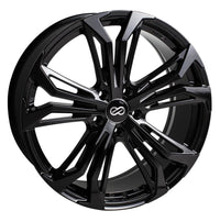 Enkei Vortex 5 Wheel 17x7.5 40mm Offset 5x114.3mm Bore - Black-Wheels - Cast-Enkei-