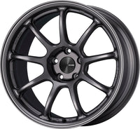 Enkei PF09 18x9.5 5x114.3 27mm Offset 75mm Bore Dark Silver Wheel-Wheels - Cast-Enkei-
