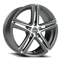 Vision 640 17x7.5 +40 5x108mm 73.1mm Gunmetal Machined Face