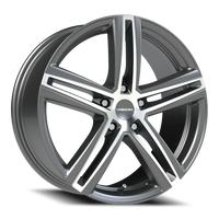 Vision 640 18x8 +40 5x108mm 73.1mm Gunmetal Machined Face