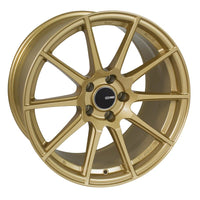 Enkei TS10 17x8 5x100 45mm Offset 72.6mm Bore Gold Wheel-Wheels - Cast-Enkei-