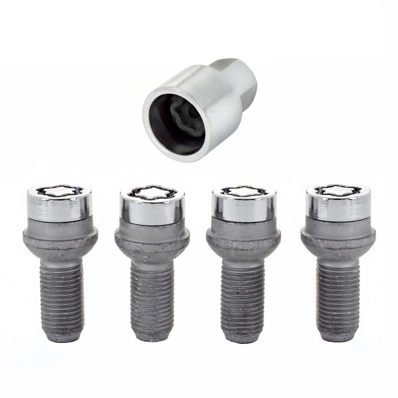 McGard Wheel Lock Bolt Set - 4pk. (Radius Seat) M14X1.5 / 17mm Hex / 2