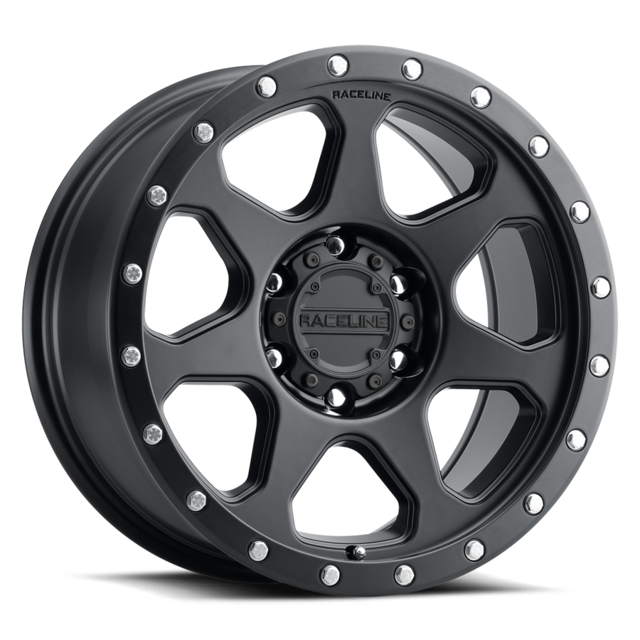 Raceline 7X 949B 17x8.5 +0 5x139.7mm 106.5mm Satin Black