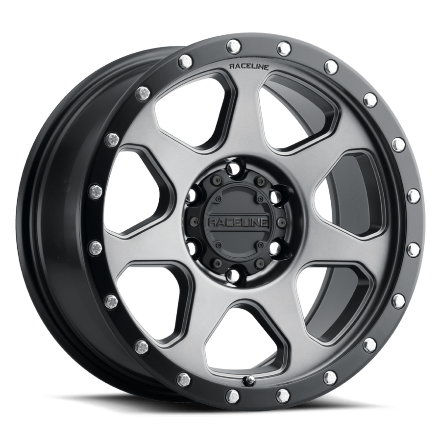 Raceline 7X 949G 17x8.5 +0 6x120mm 67.1mm Gunmetal