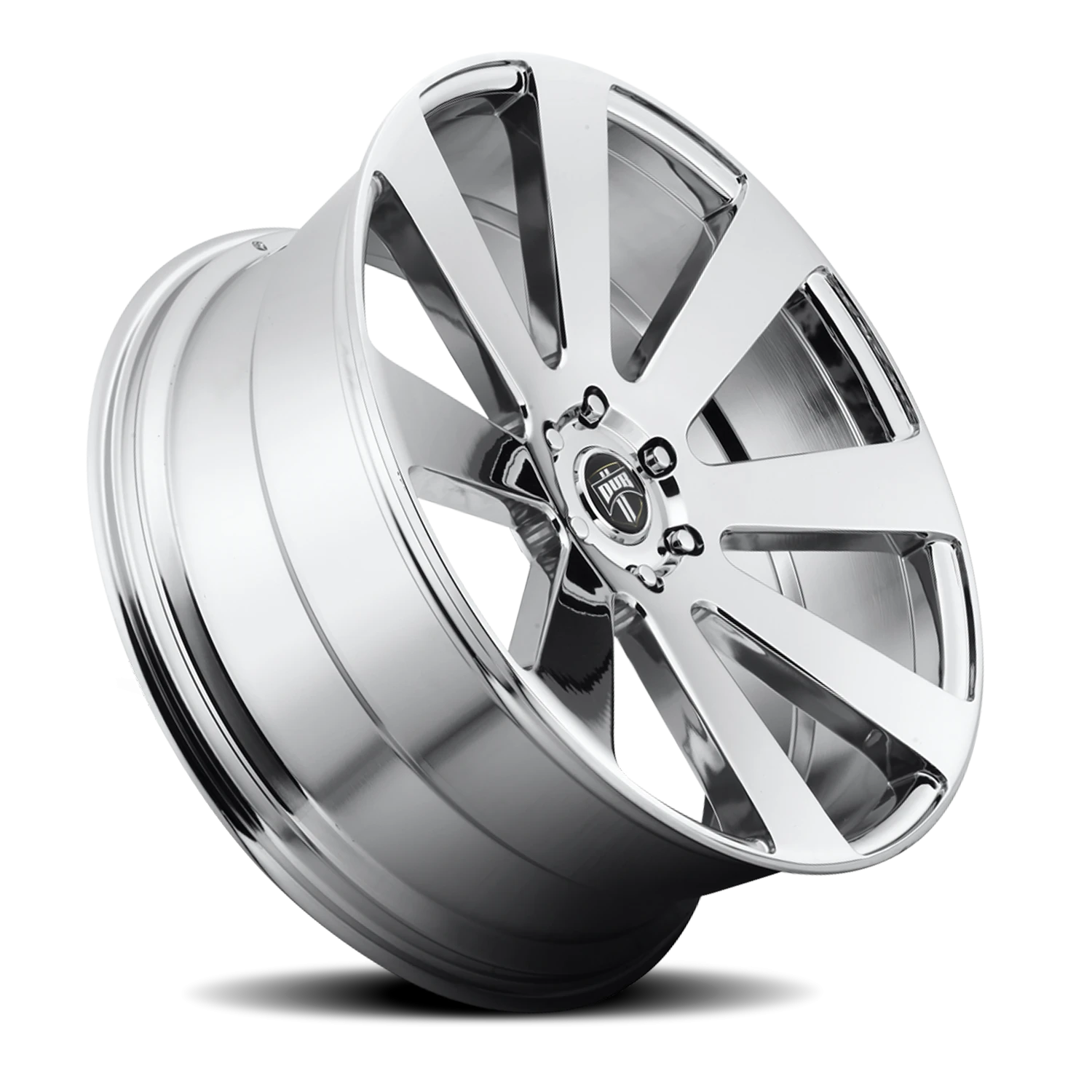 DUB 8-Ball 22x9.5" 6x139.7mm 78.1mm CB +20mm Chrome