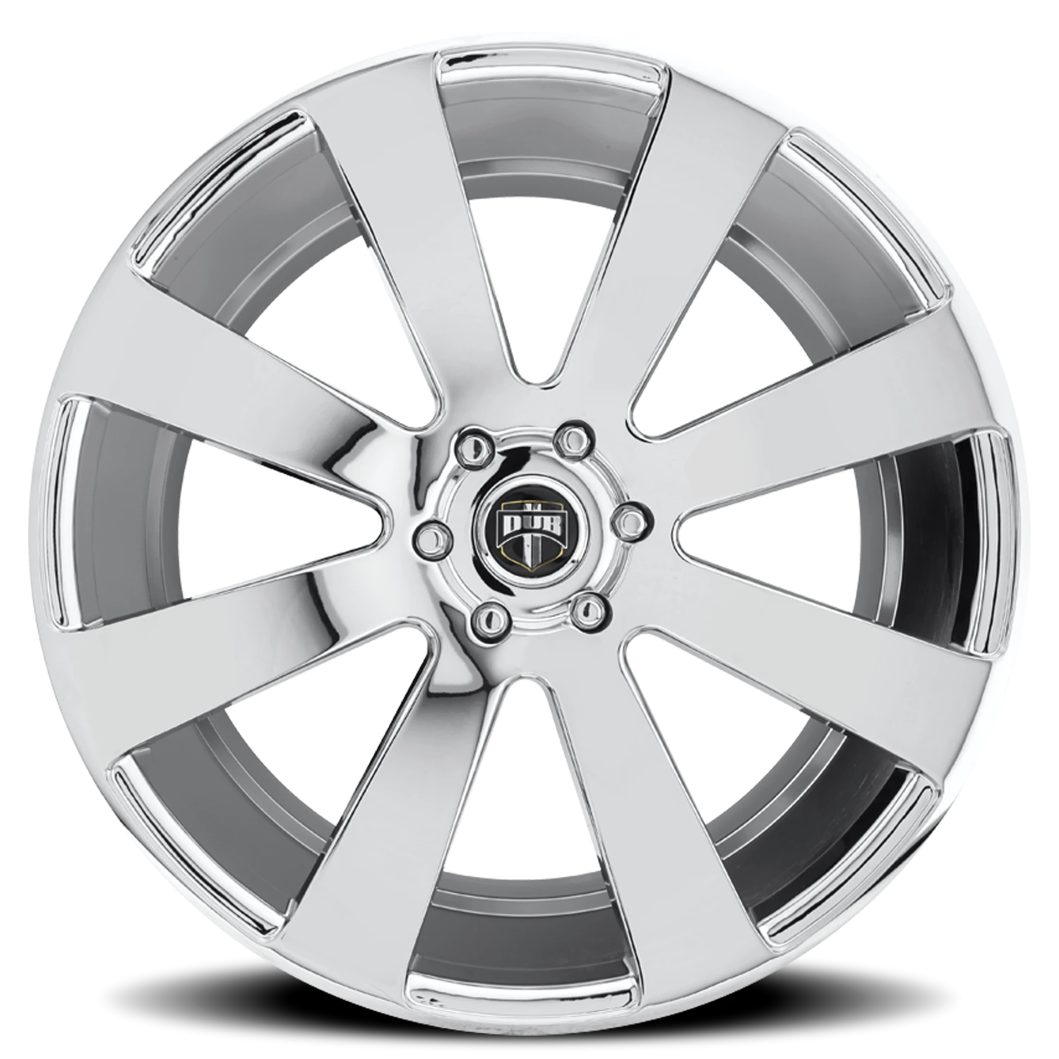 DUB 8-Ball 24x10" 6x139.7mm 78.1mm CB +20mm Chrome