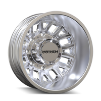 Mayhem Cogent Dually 17x6.5" 8x165.1mm 121.3mm CB -142mm Polished