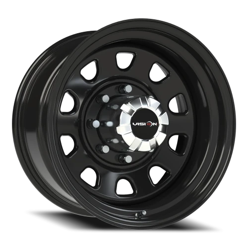 Vision 84 17x9 -12 8x165.1mm 130.8mm Gloss Black