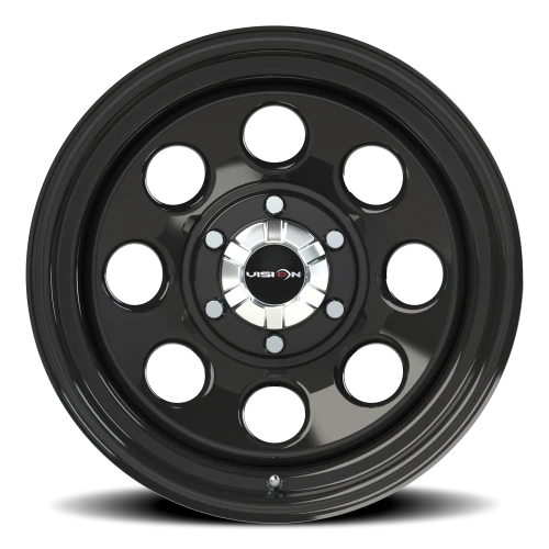 Vision 85 17x8 -12 6x139.7mm 108mm Gloss Black