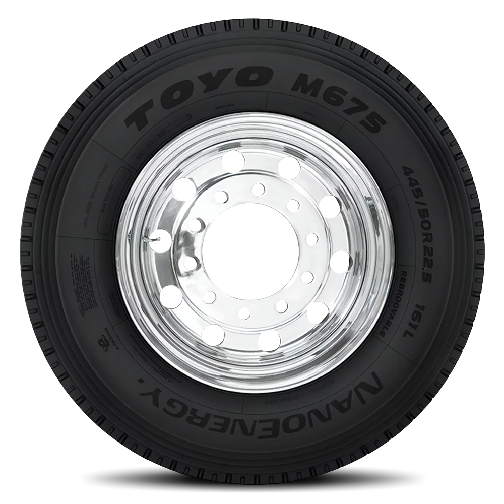 Toyo 445/50R22.5 L M675 Nanoenergy Tires