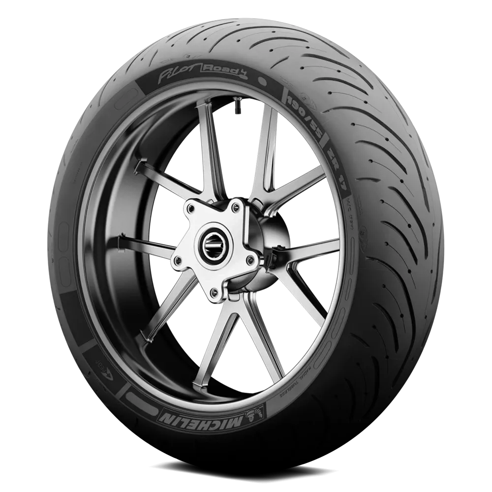 Michelin Pilot Road 4 Tires 190/55ZR17 TL Rear(03114)