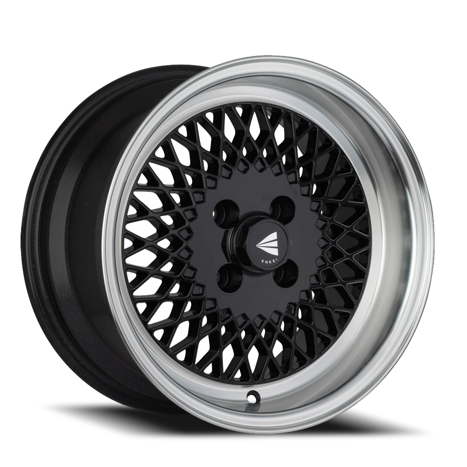 Enkei Enkei92 GB 15x8 +25 4x100mm 72.6mm Gloss Black