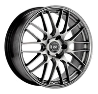 Enkei EKM3 18x8 5x120 32mm Offset Hyper Silver Wheel-Wheels - Cast-Enkei-