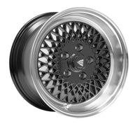 Enkei92 Classic Line 15x7 38mm Offset 4x100 Bolt Pattern Black Wheel-Wheels - Cast-Enkei-