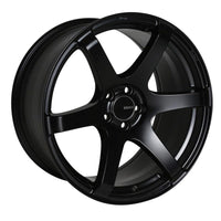 Enkei T6S 17x8 35mm Offset 5x114.3 Bolt Pattern 72.6 Bore Matte Black Wheel-Wheels - Cast-Enkei-