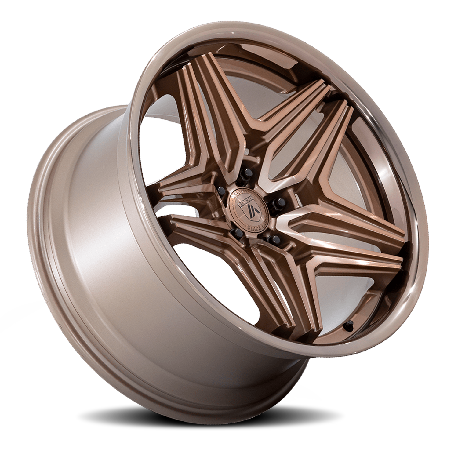 Asanti Black Label ABL-46 Duke 20x10.5" 5x120mm 74.1mm CB +18mm Platinum Bronze